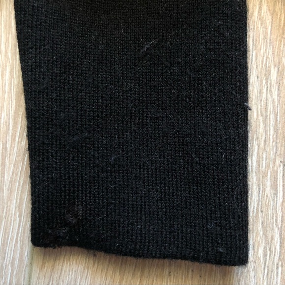 Babaton Merino Wool Black & Grey Cardigan - Picture 12 of 12
